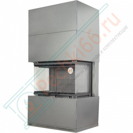 Камин Родос 800 графит черный шамот (ЭкоКамин)