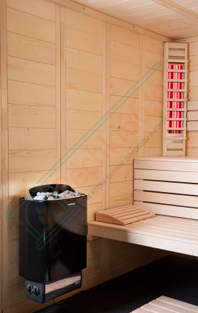 Электрическая печь 100 series, black, 4.5 kW (SentioTec)