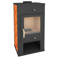 Печь-камин Нарва 6М (Мета) до 120 м3