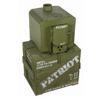Отопительная печь Patriot 200, олива (Grill’D) до 200 м3