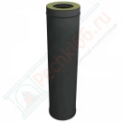 Сэндвич труба V50R с изол L=1000 (AISI-321/0,8-ОЦИНК-RAL/0,5) d-250/350 (Вулкан)