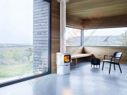 Чугунная печь-камин F 105 R B WHE (Jotul)