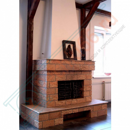 Плитка угловая Скол Дерева Макси, шт. (Терракот)