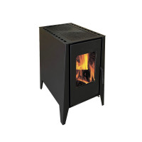 Печь-котел ДЕРЕВЕНЬКА две конфорки (без т/о) (ЭкоКамин) до 250 м3