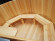 Японская баня Фурако круглая с внутренней печкой 150х150х120 (НКЗ) в Краснодаре