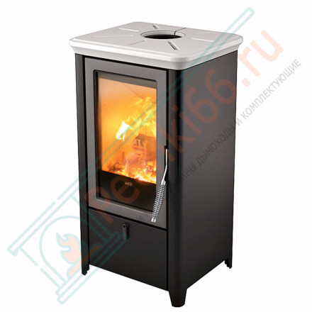 Печь-камин Bahr White, верх белый (MCZ)