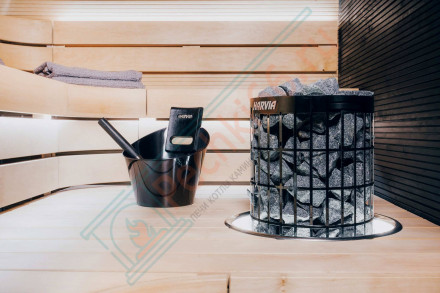 Электрическая печь Cilindro PC70XE Black Steel (Harvia)