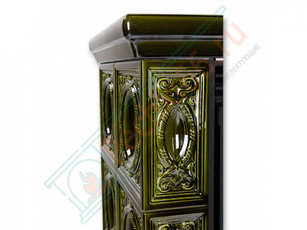 Керамическая печь Helvetia KPI, кафельный цоколь, 2-цвета (ABX)