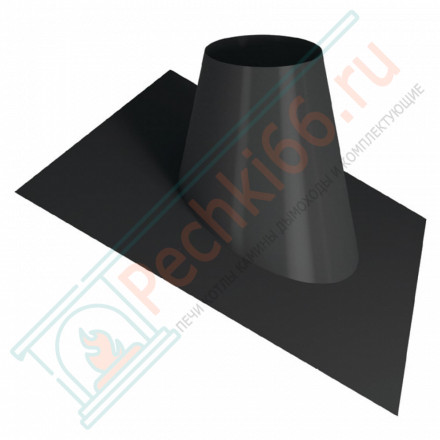 Кровельный элемент 0°/20° на трубу с изол V50R (ОЦИНК-RAL/0,5) d-104/200 (Вулкан)