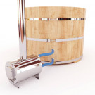 Японская баня Фурако круглая с внешней печкой 150х150х120 (НКЗ) Японская баня Фурако круглая с внешней печкой 150х150х120 (НКЗ)