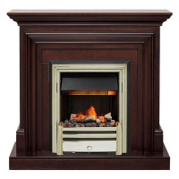 Электрический Каминокомплект Bradford - Темный дуб с очагом Cavendish