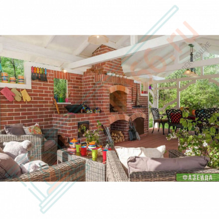 Плитка прямая Майами Классик Макси (0.8 м2 в коробке) (Терракот)