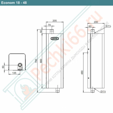 Электрический котел Econom-21 (Zota) 21 кВт