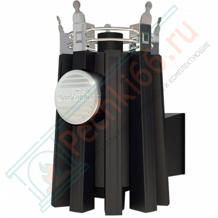 Банная печь Фредерика стронг с панорамным стеклом (Добросталь)