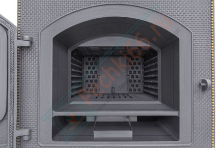Печь для бани Гефест Гром 30 (П2) в облицовке Президент 1020/60 Талькомагнезит (ТехноЛит)