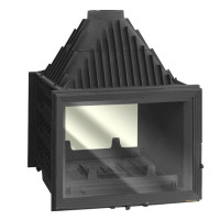 Чугунная топка Камилла DF 800 сквозное стело (Мета) 15 кВт