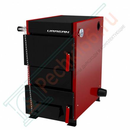 Котел твердотопливный Uragan Prof (Термокрафт) 22 кВт