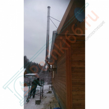 Монтаж дымохода УМК