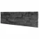 Плитка Сланец чёрный 600 x 150 x 15-20 мм (0.63 м2 / 7 шт) в Краснодаре
