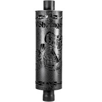 Дымоход - конвектор Шайка-Лейка, D115мм, L1м, Антик (Feringer)