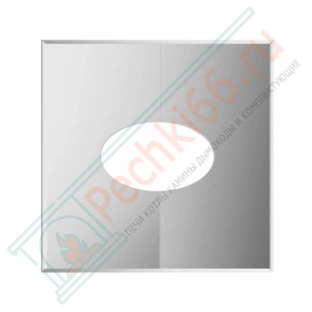 Фланец разрезной 0°-20° на трубу с изол (НЕРЖ-430/0,5) d-150/230 (Дымок)