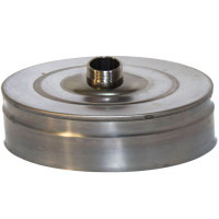 Заглушка с конденсатотводом (НЕРЖ-439/0,5) d-210 (УМК) Заглушка с конденсатотводом (НЕРЖ-439/0,5) d-210 (УМК)