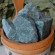 Камень для бани Жадеит колотый средний, м/р Хакасия (ведро), 20 кг в Краснодаре