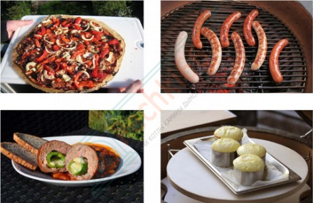 Керамический гриль Junior red (Monolith)