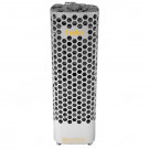 Печь для бани и сауны Himalaya 105 (пульт Elite в комплекте; 10,5 кВт; цвет сталь; 100 кг камней) (Helo)