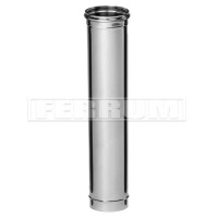 Дымоход L=1м (НЕРЖ-430/0,8) d-200 (Ferrum HF) Дымоход L=1м (НЕРЖ-430/0,8) d-200 (Ferrum HF)