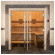 Дверь для бани и сауны Престиж двойная, бронза, 1900х1330 по коробке (DoorWood) в Краснодаре