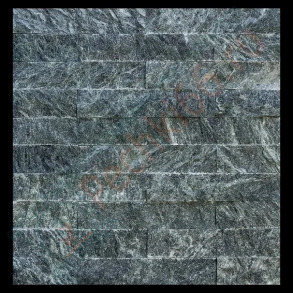 Плитка рваный камень "Змеевик" 100х40х20мм 1 кв. м в Краснодаре