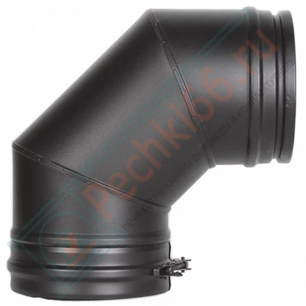 Отвод 90° (AISI-444/0,6-ОЦИНК-RAL/0,5) d-150/200 (Schiedel)