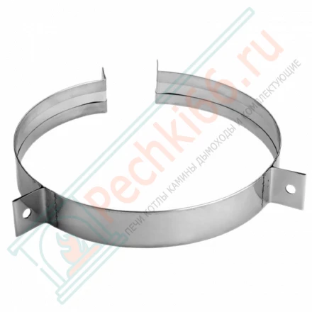 Хомут для растяжки на трубу с изол V50R (ОЦИНК-RAL/0,5) d-300/400 (Вулкан)