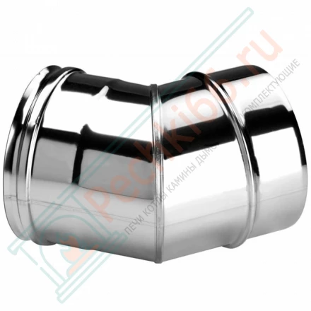 Отвод одностенный 45° (AISI-310S/0,8мм) d-180 (Вулкан)