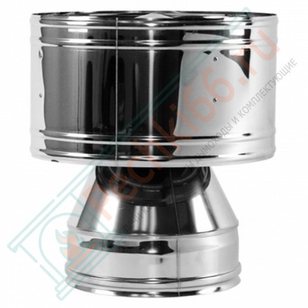 Дефлектор V50R с изол (AISI-321/0,8-AISI-304/0,5) d-180/280 (Вулкан-Cerablanket)