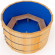 Купель кедровая Премиум круглая с пластиковой вставкой 150х150х120 (НКЗ) в Краснодаре