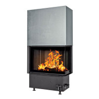 Каминная топка CLOUD 90 R VAD (Chazelles) до 12,7 кВт