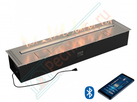 Биокамин автоматический 1200 RC INOX (Good Fire)