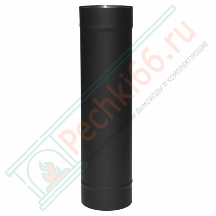 Труба VBR черная L=500 (НЕРЖ-439/0,8) d-130 (Вулкан)