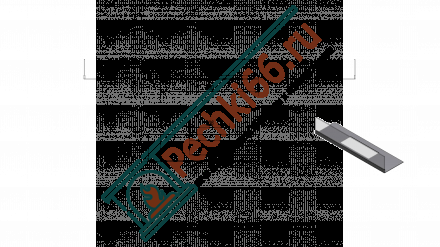 Стекло декоративное для биокамина GOLF (Kratki)