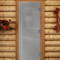 Дверь для бани и сауны Престиж сатин, 2100х800 по коробке (DoorWood)