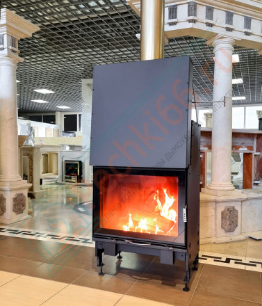 Каминная топка UNIVERS B, черный шамот (Stav)