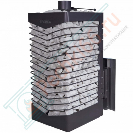 Печь для русской бани № 06МС 01 - Н, из нержавеющей стали (Тройка) до 18 м3