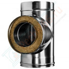 Тройник 90° с изол (НЕРЖ-321/0,5-НЕРЖ-439/0,5) d-130/210 (Дымок-Lux) Тройник 90° с изол (НЕРЖ-321/0,5-НЕРЖ-439/0,5) d-130/210 (Дымок-Lux)