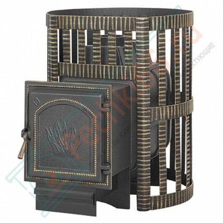 Чугунная печь для бани Легенда Ковка 16 271 (Везувий) до 18 м3