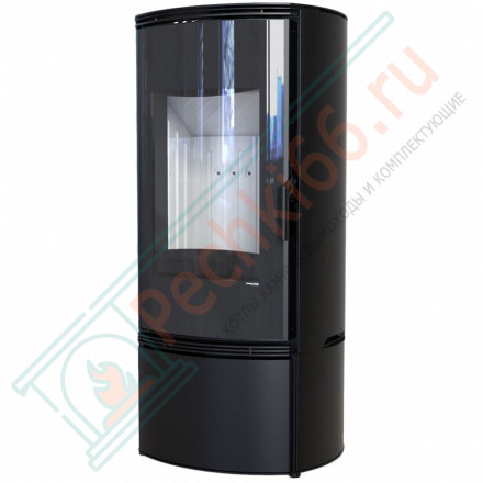 Печь-камин Orbis, черная сталь (Defro-Home) 9кВт