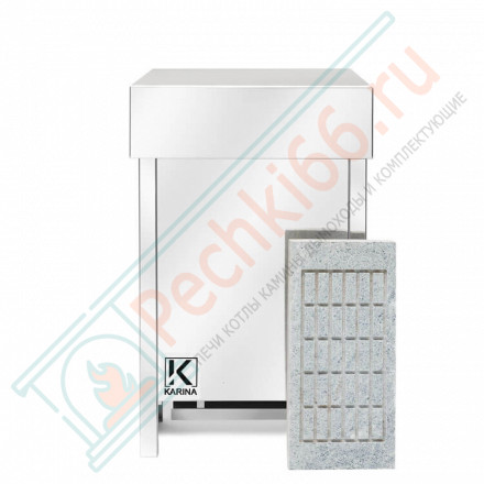 Электрокаменка Karina ECO горизонтальный в камне талькохлорит (KARINA) до 16 м3