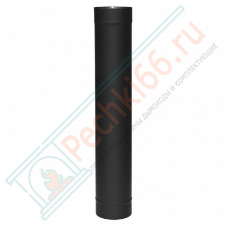 Труба VBR черная L=1000 (НЕРЖ-439/0,8) d-150 (Вулкан)