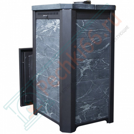 Печь банная Сказка пироксенит, удлиненная топка (Варвара)